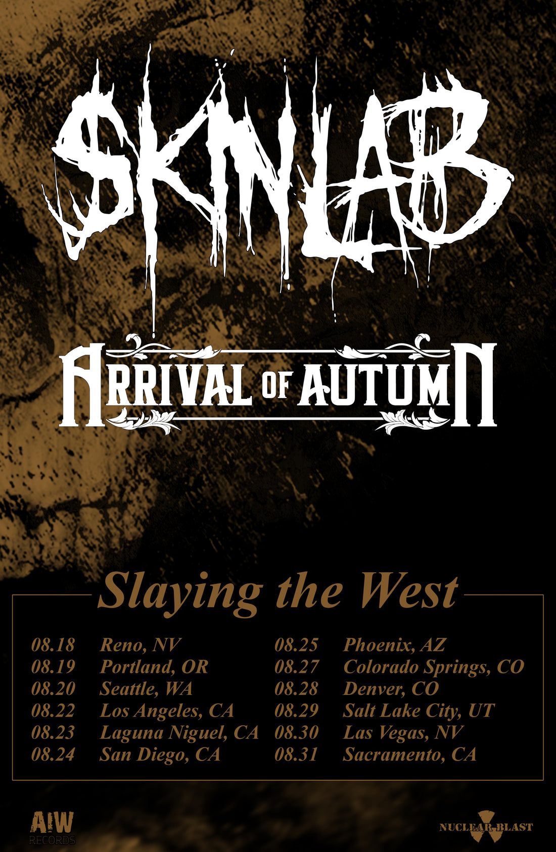 Skinlab Hits The Road With Arrival Of Autumn On The Slaying The West Tour