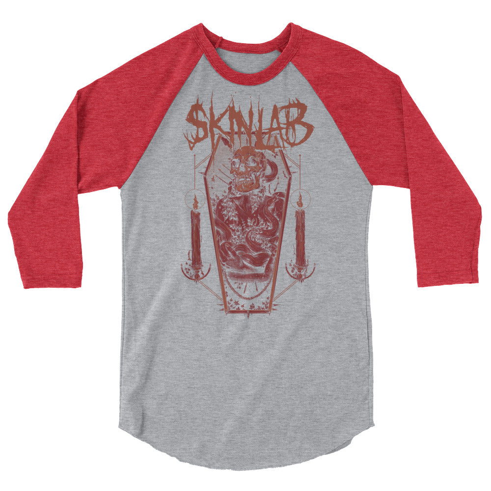 grey and red skinlab mettalhammer style jersey shirt
