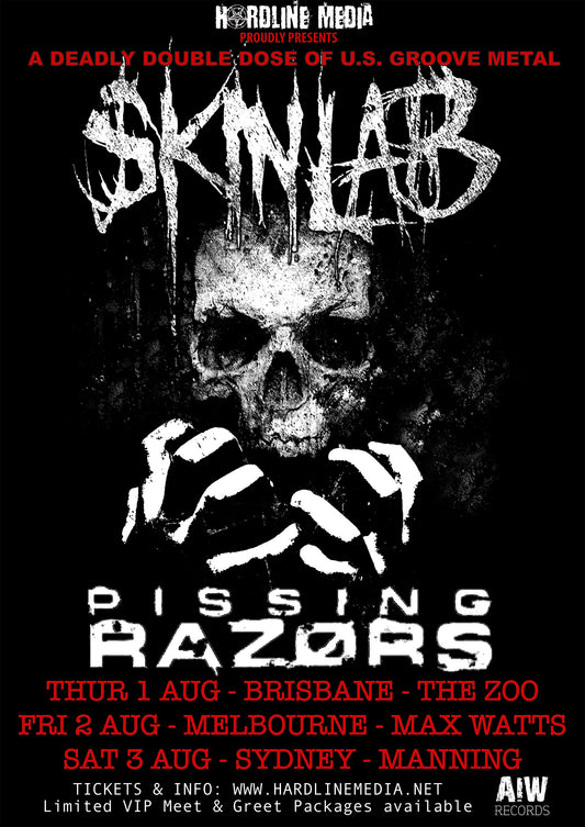 Skinlab & Pissing Razors To Tour Australia In August 2019 AIW Records