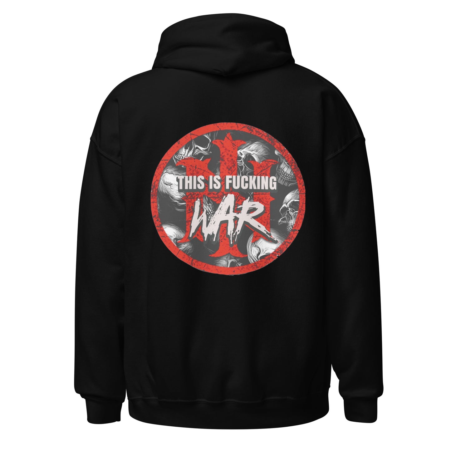 ILL NIÑO  - Double sided print This Is Fucking War Hoodie