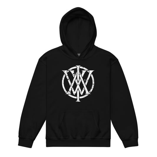 AIW Records black camo monogram hoodie – Art Is War Records