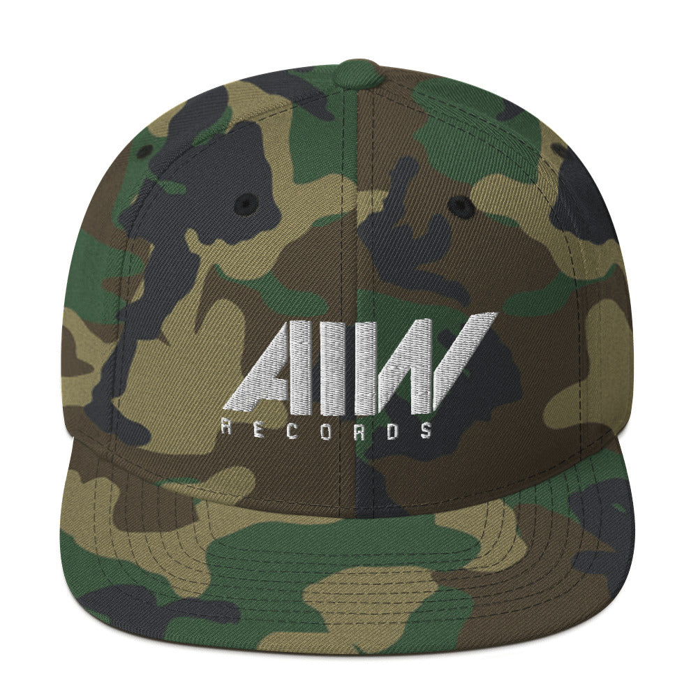 Art Is War Records Logo Snapback Hat