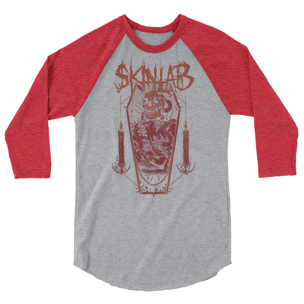 grey and red skinlab mettalhammer style jersey shirt 
