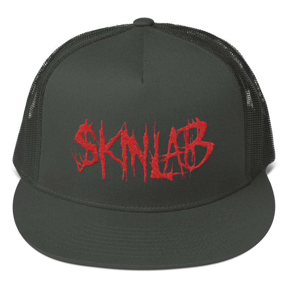 skinlab mesh snapback metal hat 