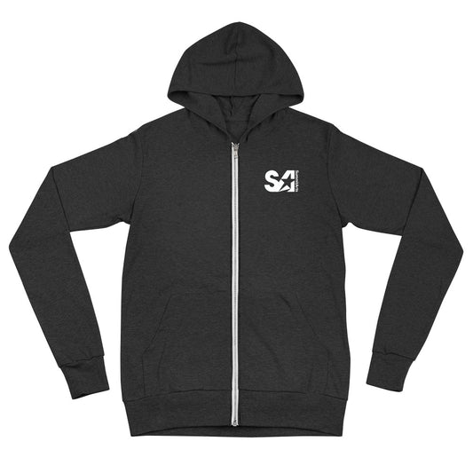 SummitArts Unisex zip hoodie